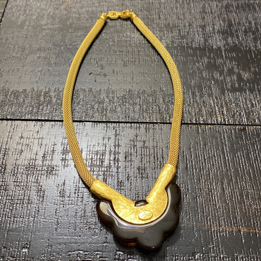 Signed 1977 Givenchy Paris New York Necklace! - Picture 6 of 6